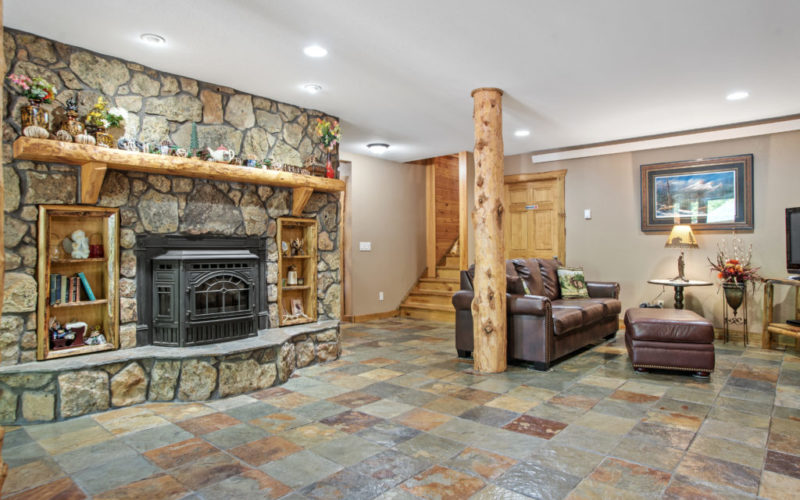 Black Hills Cabin 18 Fireplace
